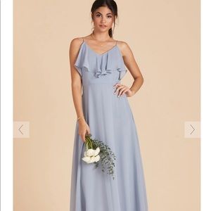 Birdy Grey Jane convertible dress in dusty blue chiffon